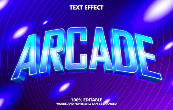 Arcade Game Text Effects: Retro Vibes for Modern Design