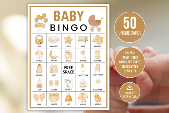 Baby Bingo: The Ultimate Shower Game Printable