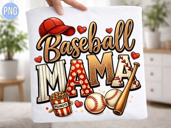 Baseball Mama Peanuts Game Day PNG SHIRT: Creative Design for Fans and Crafters