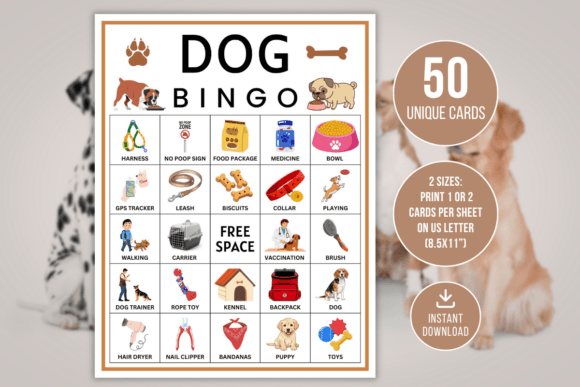 Dog Bingo Game Printable Fun Kids: Strategic Value in Entertainment and Engagement