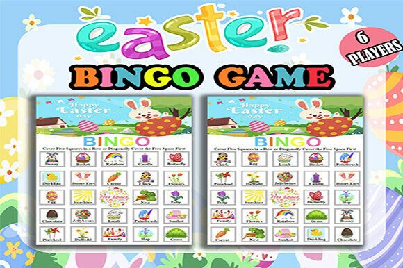 Easter Bingo for Kindergarten Fun