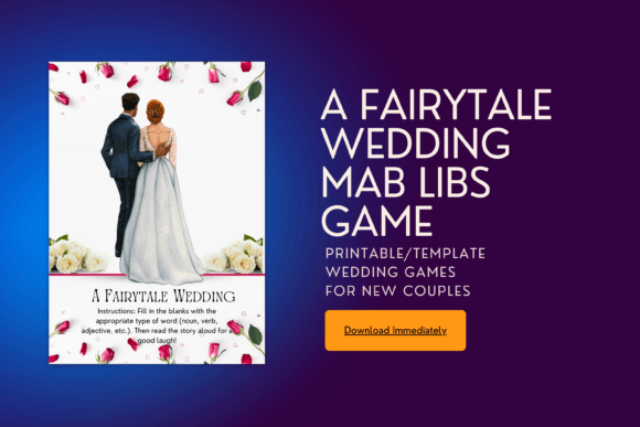 Fairytale Wedding Game Canva Template: A Creative Touch for Your Big Day