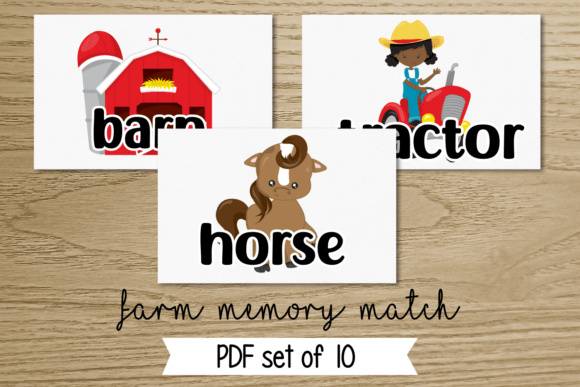 Farm Memory Match Game: A Practical Tool for Learning Through Play