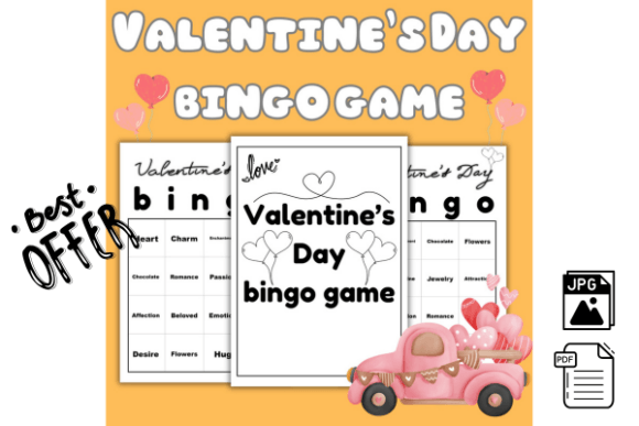 February Bingo Game Activity Cards: A Creative and Engaging Way to Celebrate Valentine’s Day