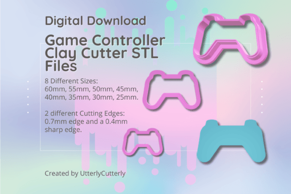 Game Controller 1 Clay Cutter - Retro: A Creative Tool for Makers and Entrepreneurs