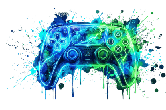 Game Controller PNG: A Versatile Design Asset for Gamers and Makers