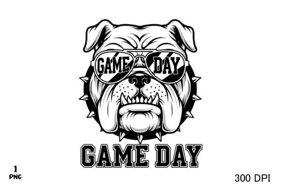 Game Day Bulldog Football Eagles Mascot: Bold Design for Dynamic Branding