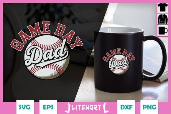 Game Day Dad Sport Dad SVG: A Practical Choice for Design Projects