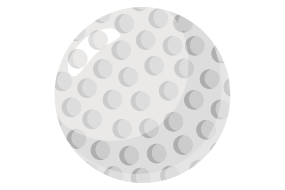 Golf Ball Icon: Club Sport Game Sign in Digital Design and Branding