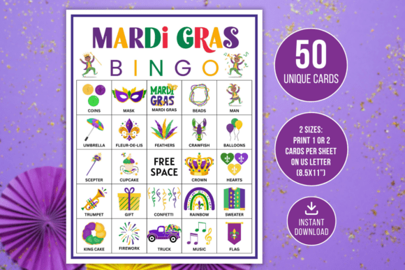 Mardi Gras Bingo Game Printable Party: Avoid Common Mistakes and Make the Most of Your Celebration