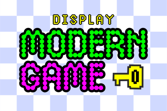 Modern Game Font: Designing the Future of Digital Typography