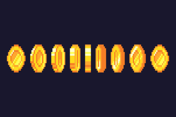 Pixel Game Coins Animation: A Nostalgic Touch for Modern Digital Projects