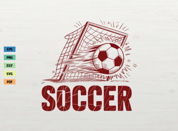 Retro Soccer Game Day Shirt SVG PNG Designs for Creative Projects