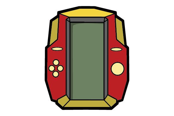 Russian Blocks Handheld Game: A Unique Design Asset for Creative Professionals