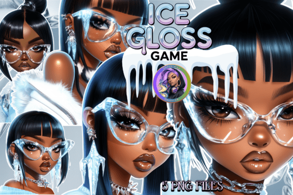 Unlock Your Creative Potential with the Ice Gloss Game Digital Art Bundle