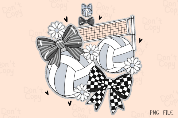 Volleyball Coquette PNG and Game Day PNG: Choosing the Right Design for Your Creative Projects