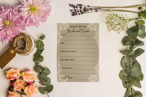 Wedding Guessing Game by Guests